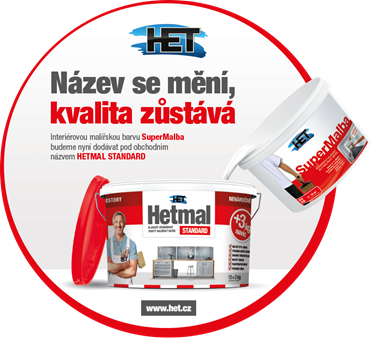 HETMAL STANDARD nahrádza Supermaľbu